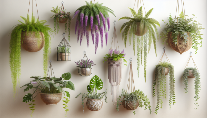 plantas para pendurar